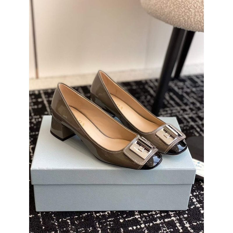Prada Thick Heel Shoes SH00011