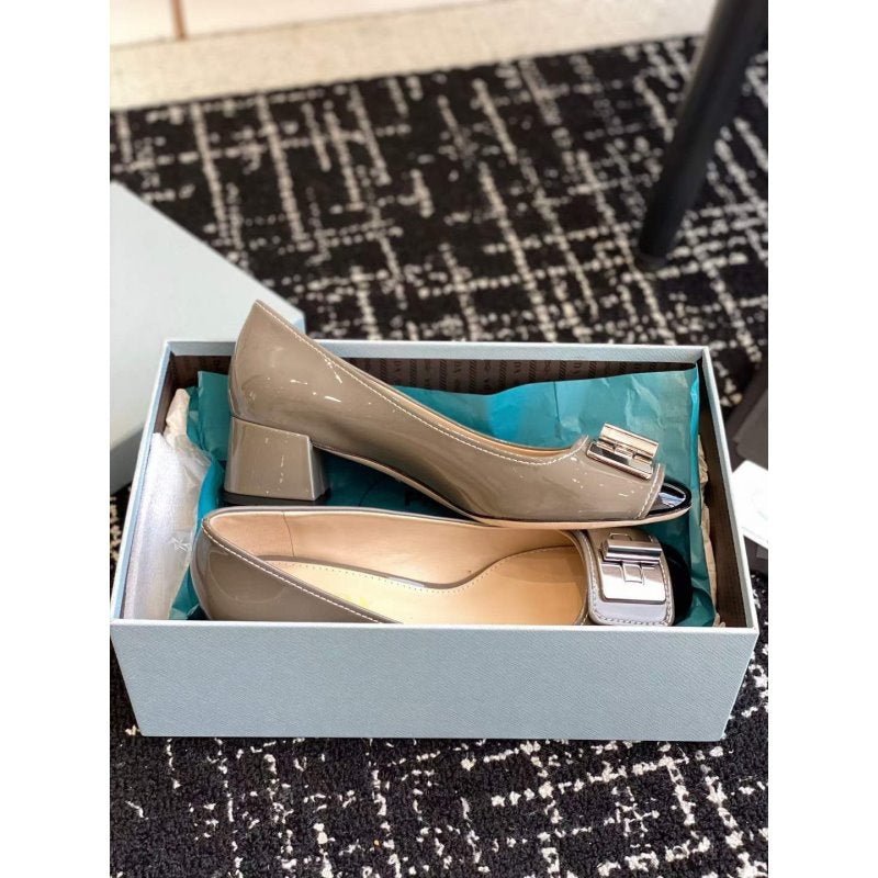 Prada Thick Heel Shoes SH00011