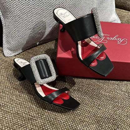 Roger Vivier  Kitten Buckle Sandals SHS05300