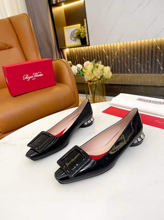 Roger Vivier Leather Single Shoes  SHS04330