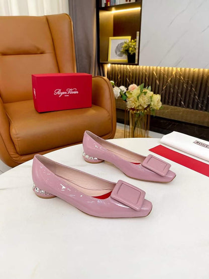 Roger Vivier Leather Single Shoes  SHS04331