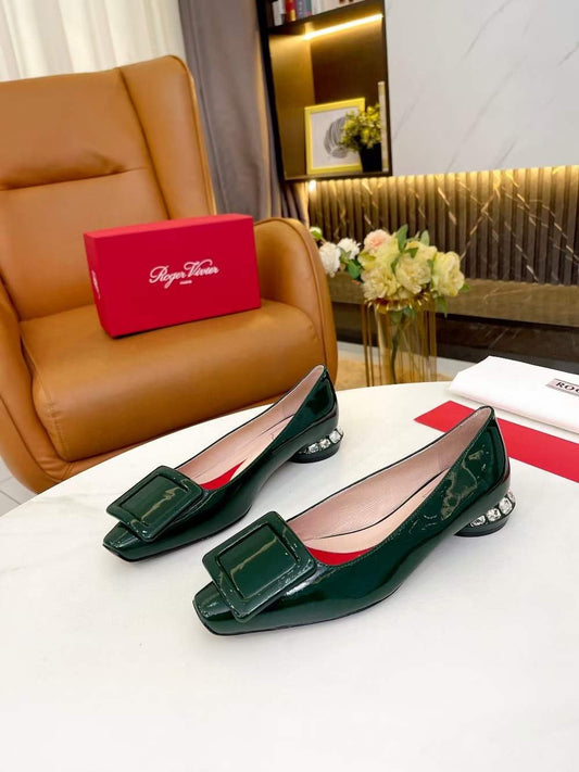 Roger Vivier Leather Single Shoes  SHS04332