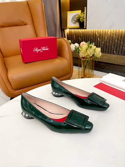 Roger Vivier Leather Single Shoes  SHS04332