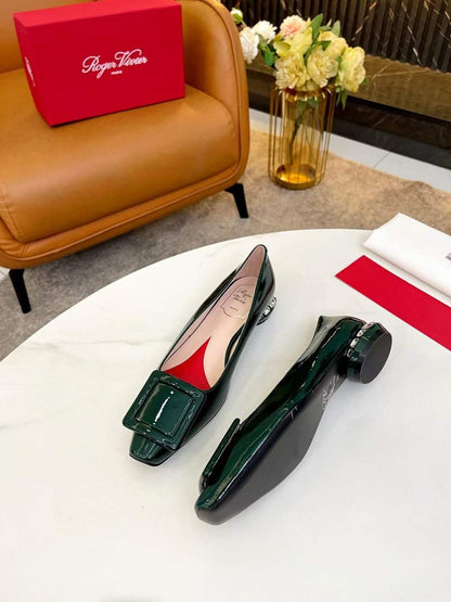 Roger Vivier Leather Single Shoes  SHS04332