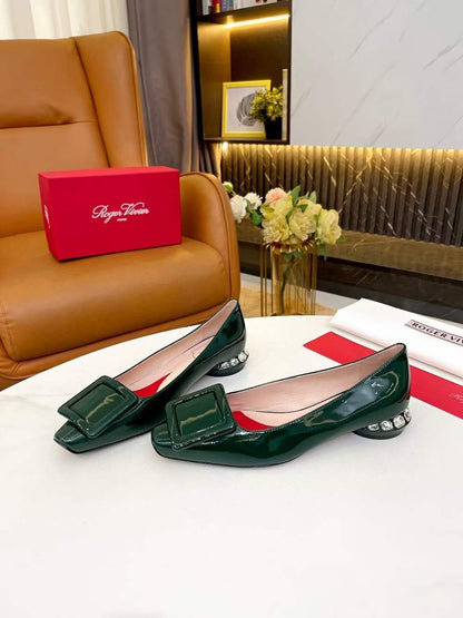 Roger Vivier Leather Single Shoes  SHS04332