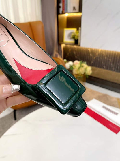 Roger Vivier Leather Single Shoes  SHS04332