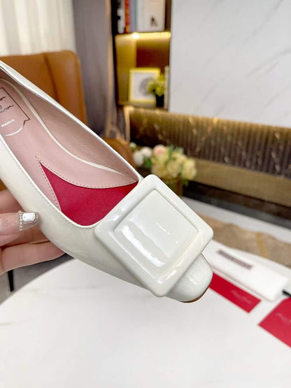 Roger Vivier Leather Single Shoes  SHS04333