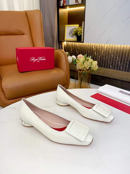 Roger Vivier Leather Single Shoes  SHS04333