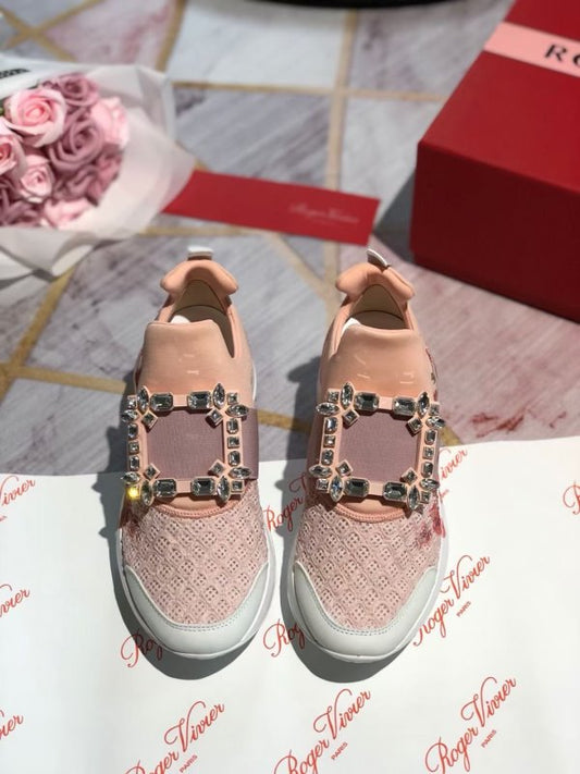 Roger Vivier Pink Sports Shoe SHS02568