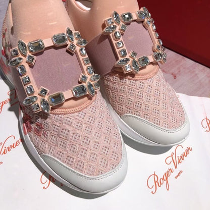 Roger Vivier Pink Sports Shoe SHS02568