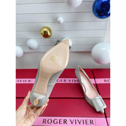 Roger Vivier Pointed Heel Sandals SHS05581