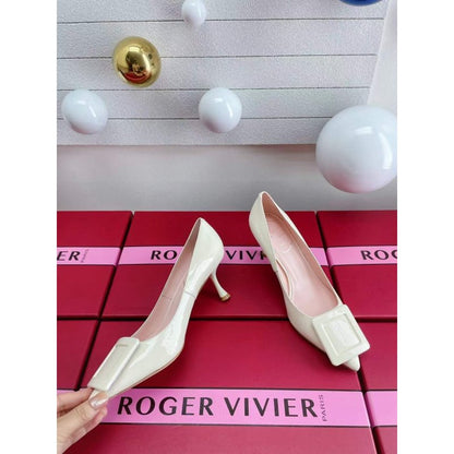 Roger Vivier Pointed Heel Sandals SHS05583