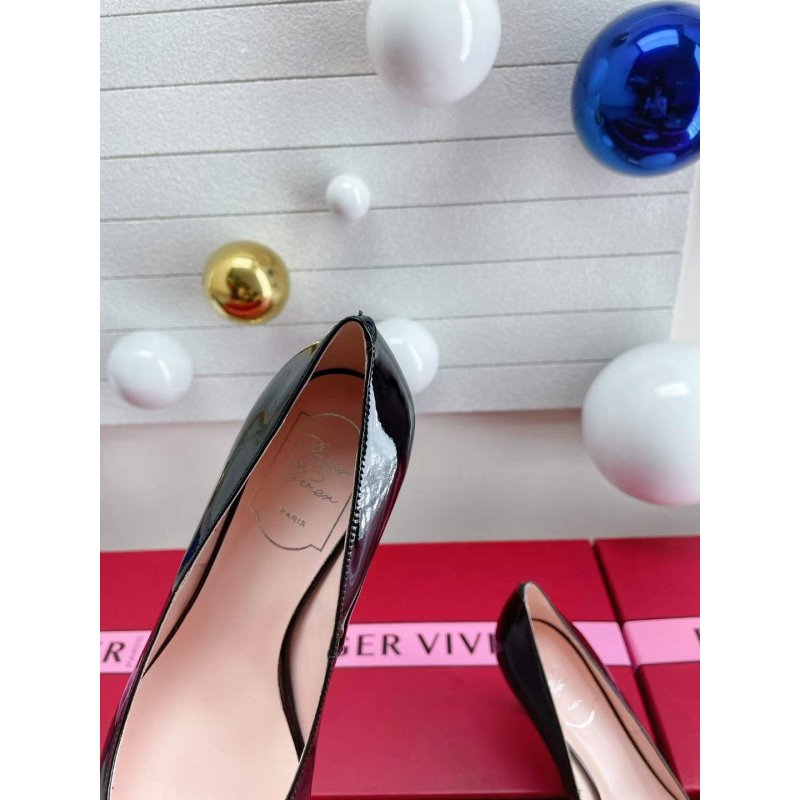 Roger Vivier Pointed Heel Sandals SHS05584