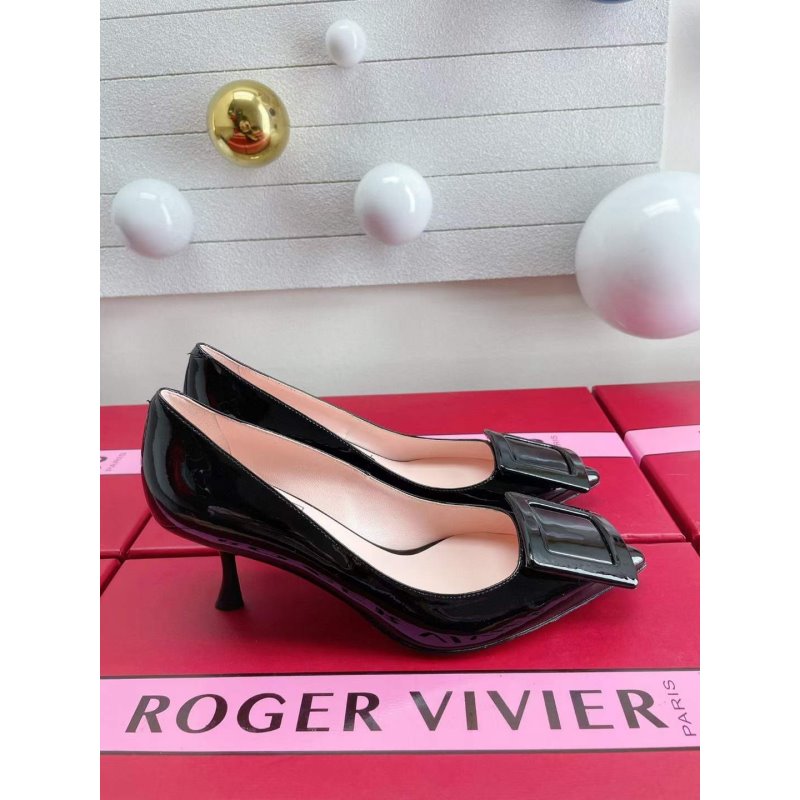 Roger Vivier Pointed Heel Sandals SHS05584