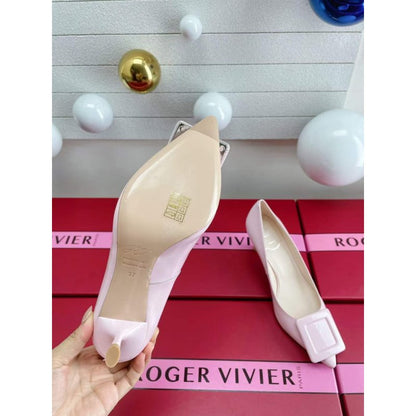 Roger Vivier Pointed Heel Sandals SHS05586