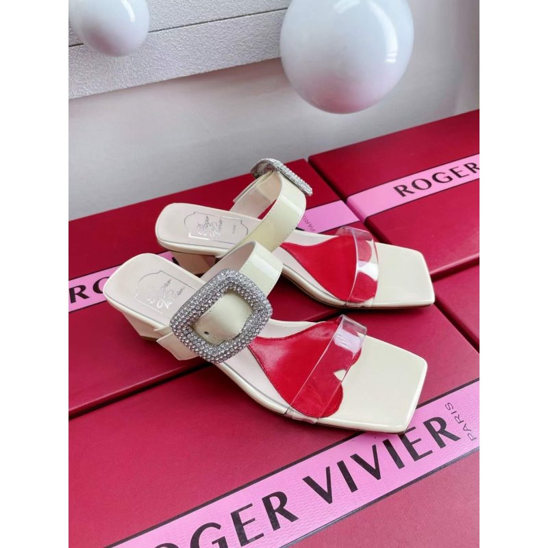 Roger Vivier Thick Heel Sandals SHS05525