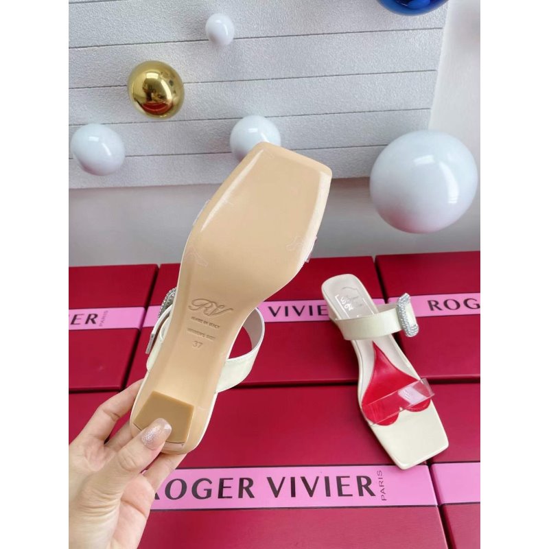 Roger Vivier Thick Heel Sandals SHS05525