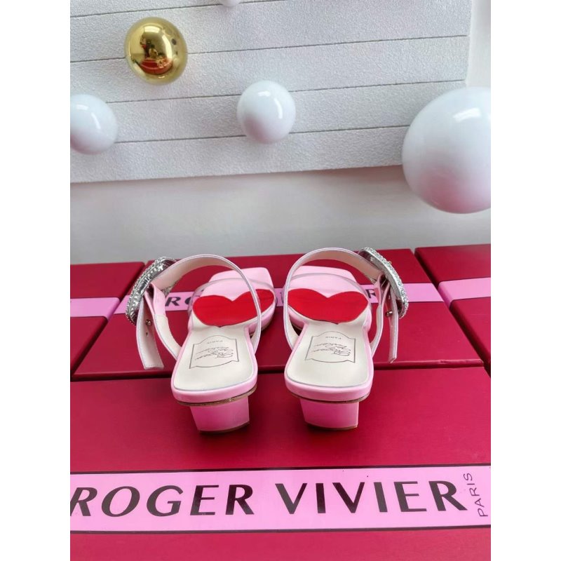 Roger Vivier Thick Heel Sandals SHS05526