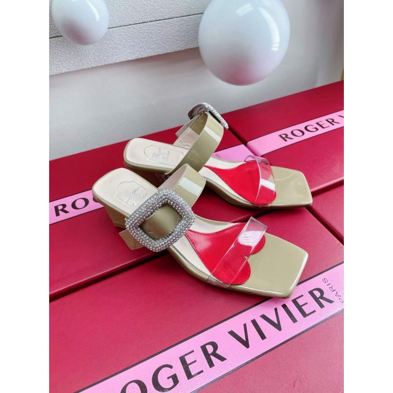 Roger Vivier Thick Heel Sandals SHS05527