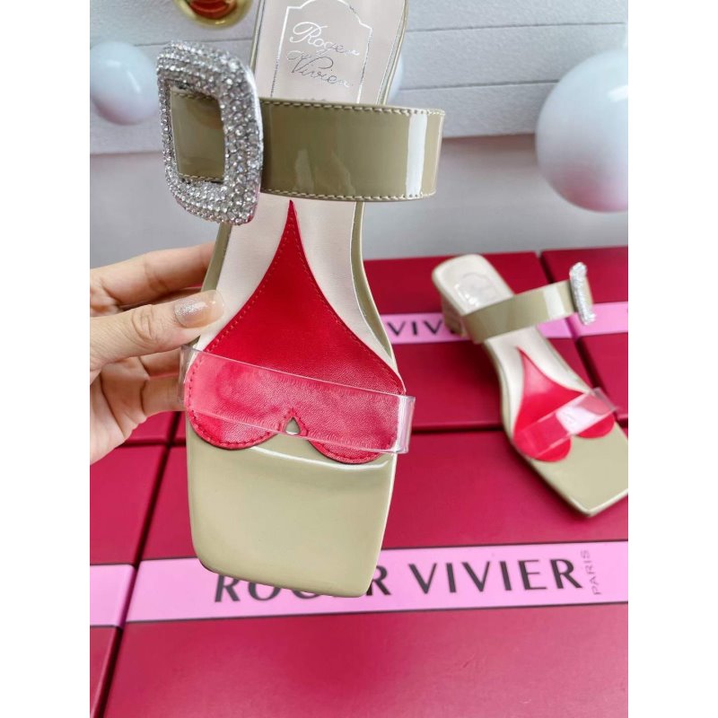 Roger Vivier Thick Heel Sandals SHS05527