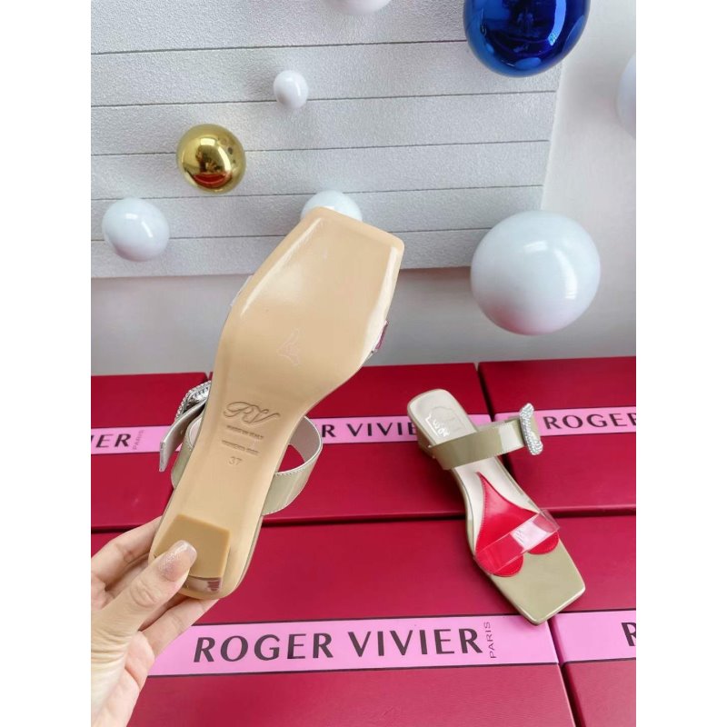 Roger Vivier Thick Heel Sandals SHS05527