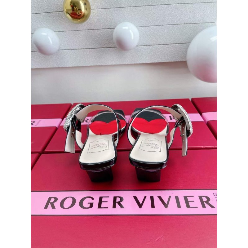 Roger Vivier Thick Heel Sandals SHS05528