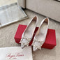 Roger Vivier Diamond Button Heeled Shoes SH00204