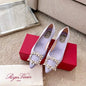 Roger Vivier Diamond Button Heeled Shoes SH00206
