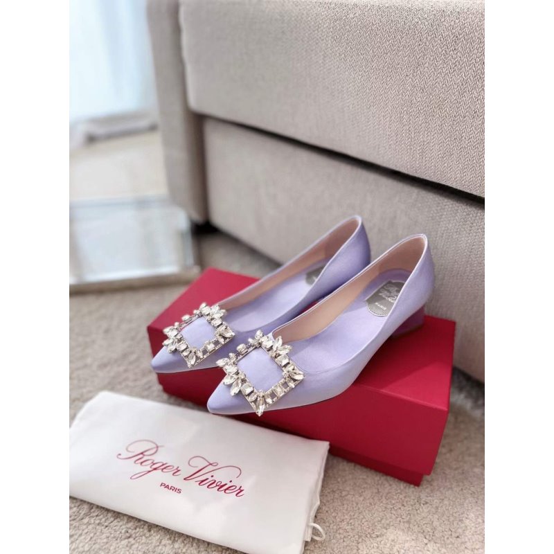 Roger Vivier Diamond Button Heeled Shoes SH00206