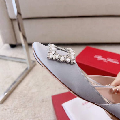 Roger Vivier Diamond Button Heeled Shoes SH00208