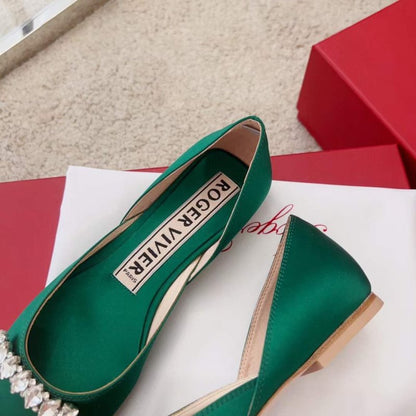Roger Vivier Diamond Button Heeled Shoes SH00209