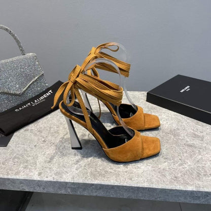 Saint Laurent  High Heeled Strap Sandals SHS05285