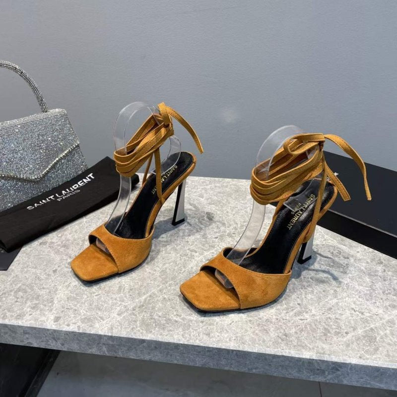 Saint Laurent  High Heeled Strap Sandals SHS05285