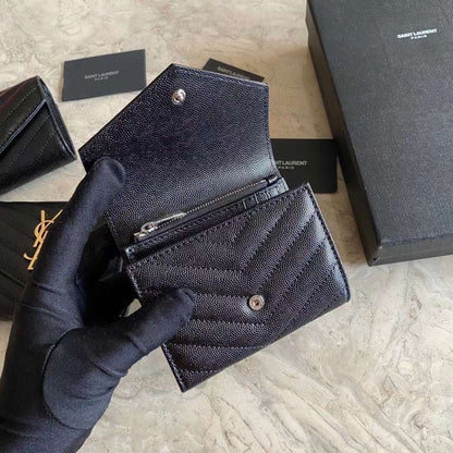 Saint Laurent Caviar Short Wallet WB001349