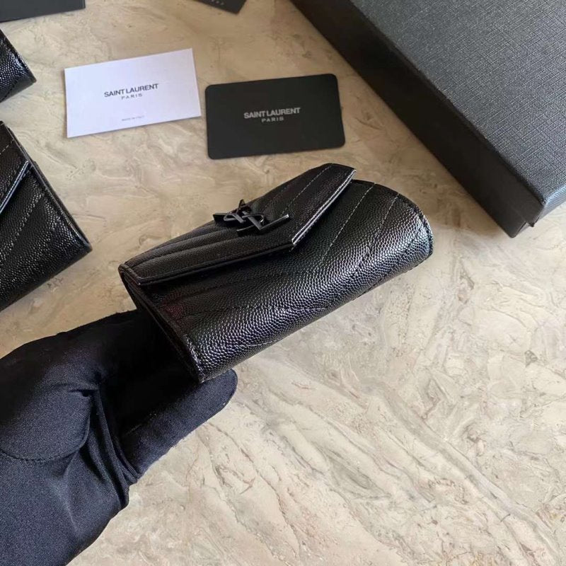 Saint Laurent Caviar Short Wallet WB001350