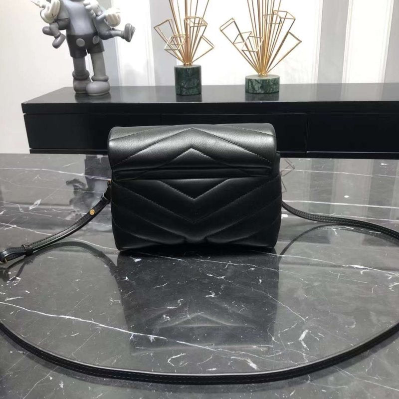 Saint Laurent Flip Top YSL logo Bag BG02309