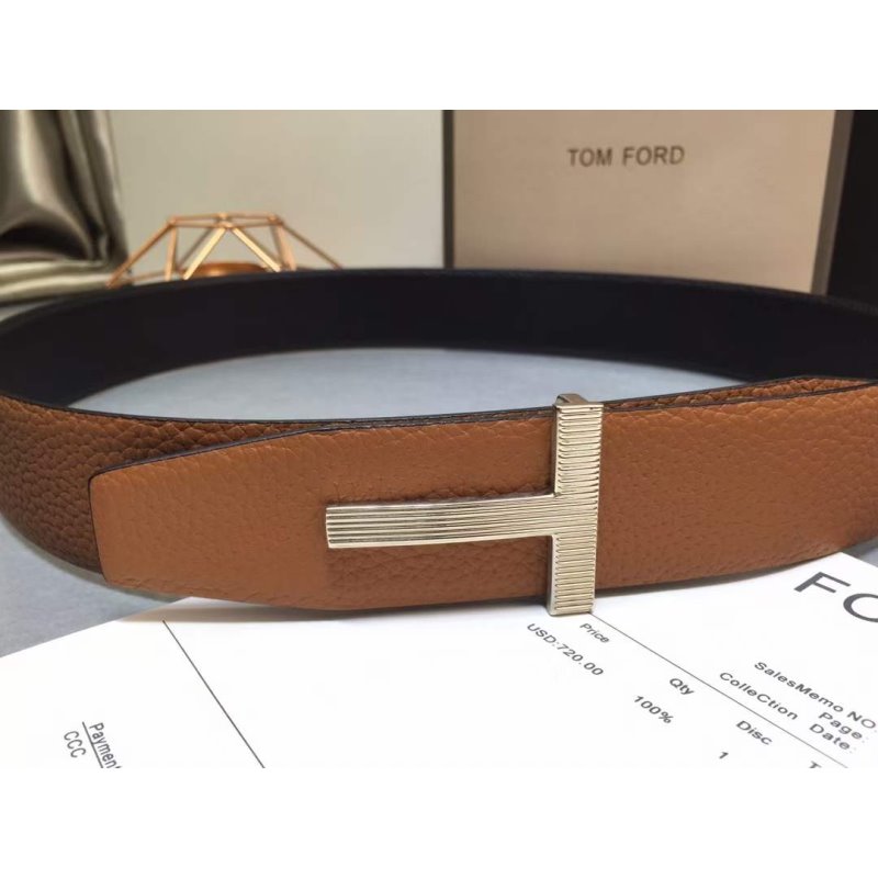 Tom Ford Double Sided Calfskin Belt WB001001
