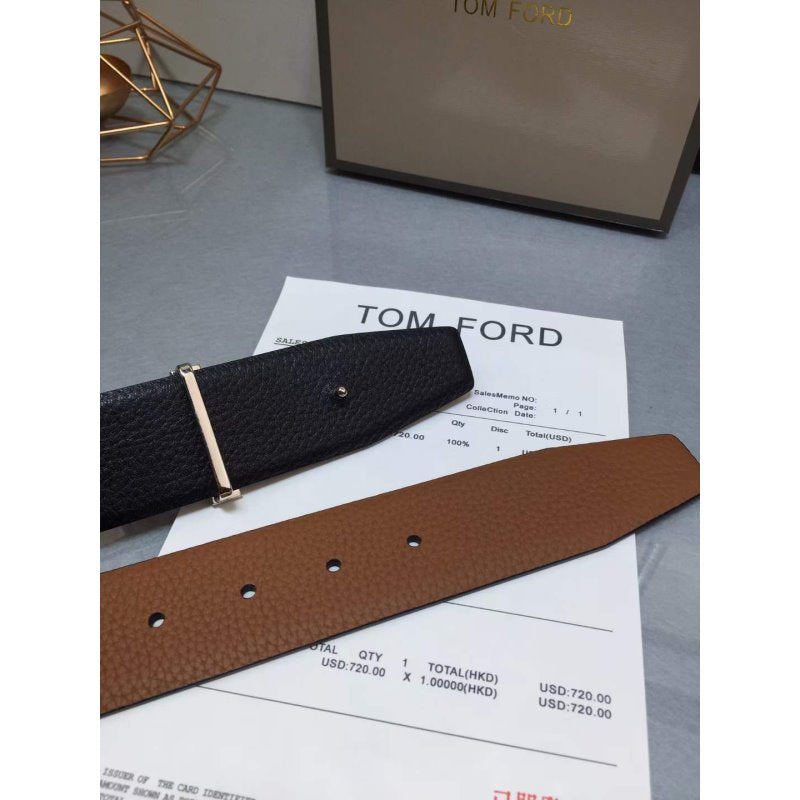 Tom Ford Double Sided Calfskin Belt WB001001