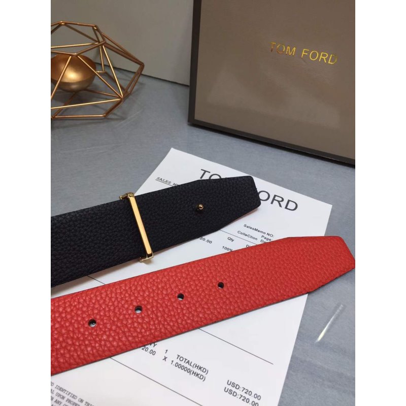 Tom Ford Double Sided Calfskin Belt WB001002
