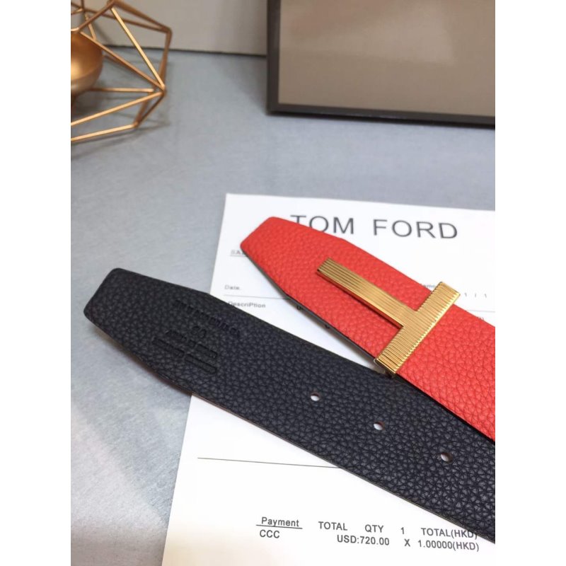 Tom Ford Double Sided Calfskin Belt WB001002