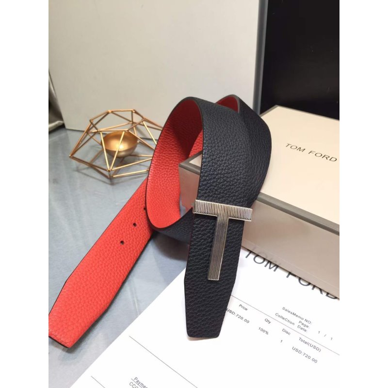 Tom Ford Double Sided Calfskin Belt WB001003