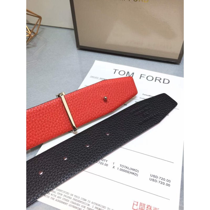 Tom Ford Double Sided Calfskin Belt WB001003