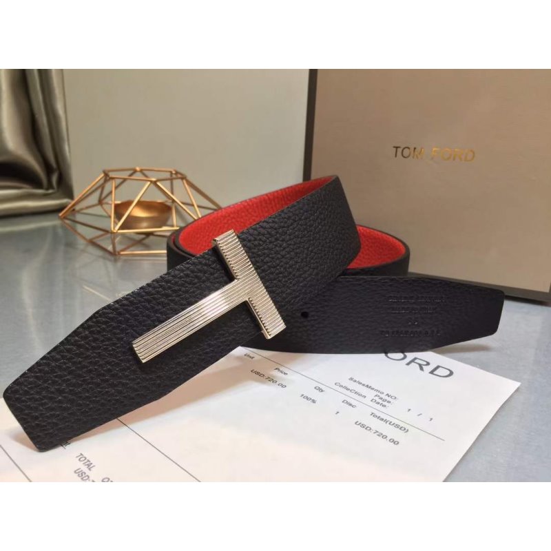 Tom Ford Double Sided Calfskin Belt WB001003