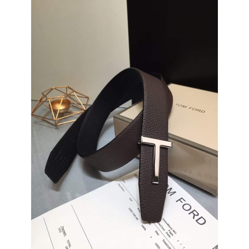 Tom Ford Double Sided Calfskin Belt WB001007
