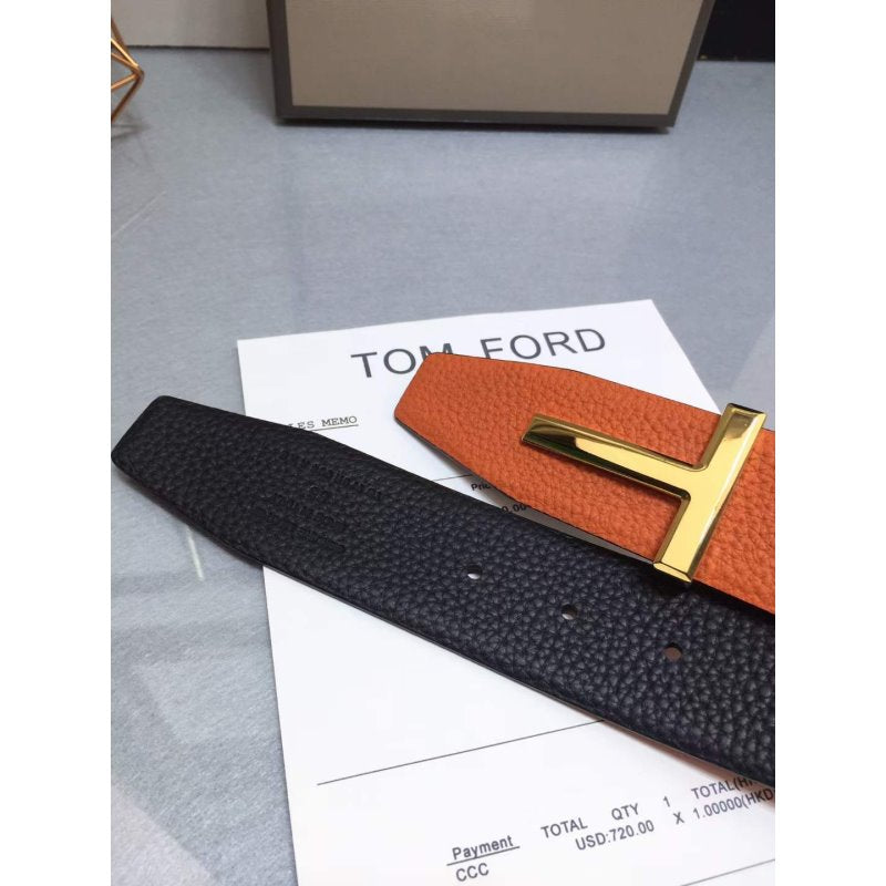 Tom Ford Double Sided Calfskin Belt WB001008