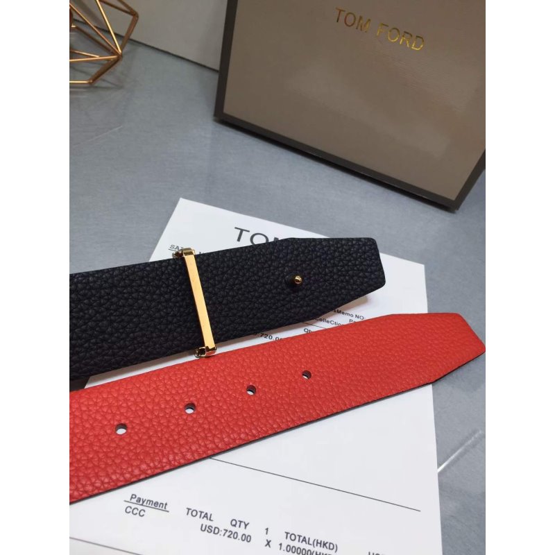 Tom Ford Double Sided Calfskin Belt WB001009