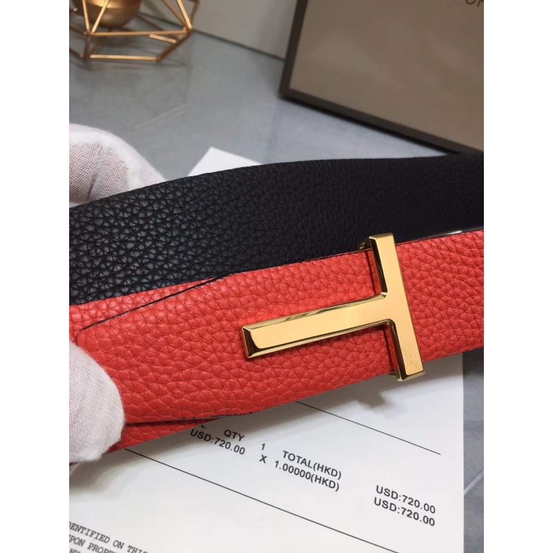 Tom Ford Double Sided Calfskin Belt WB001009
