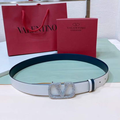 Valentino Garavni V Logo Belt WB001235