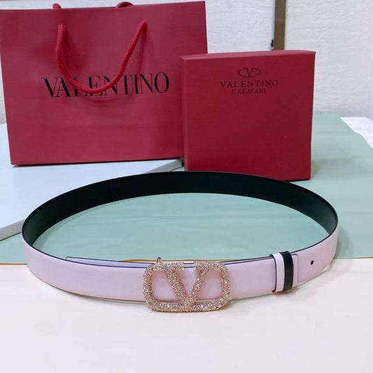 Valentino Garavni V Logo Belt WB001236