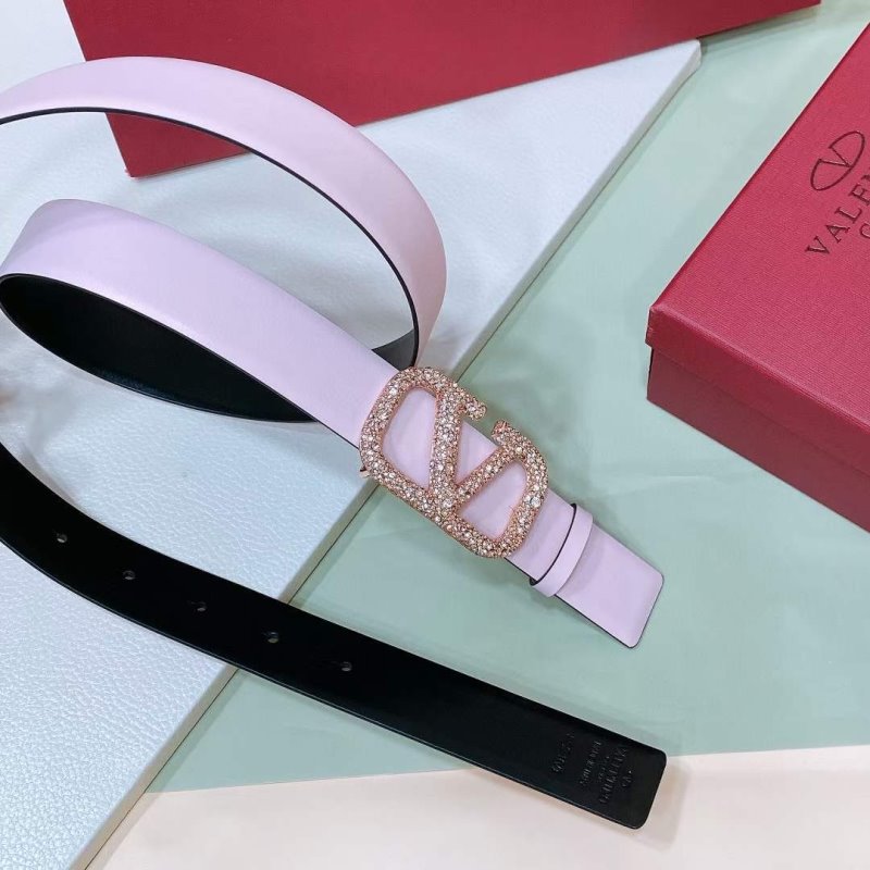Valentino Garavni V Logo Belt WB001236